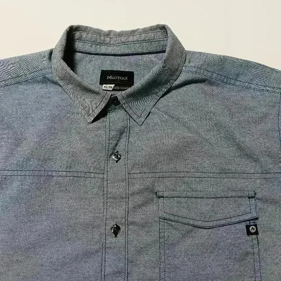 Marmont Short Sleeve button down. Men's size  XL. - Picture 11 of 12